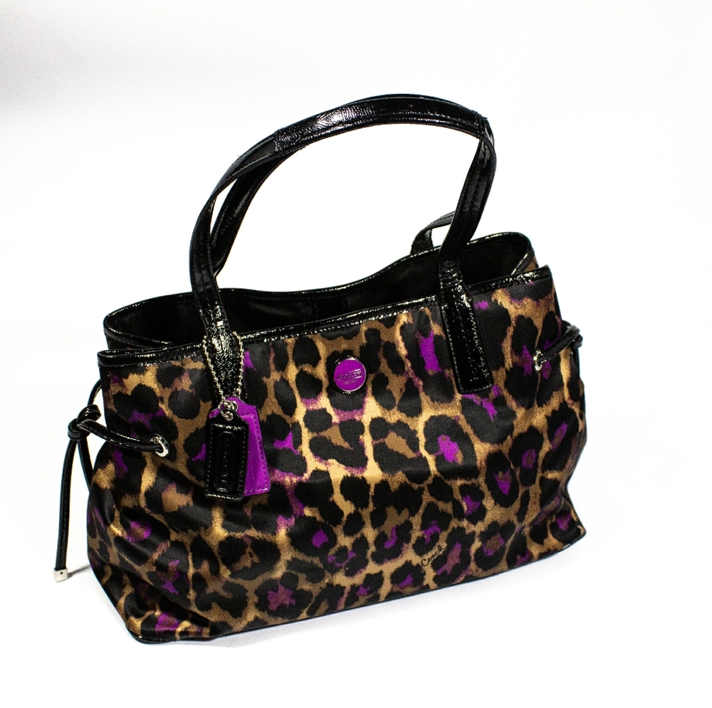 Coach Ocelot Print Carryall F25281